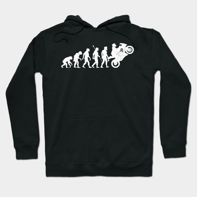 Evolution Biker Hoodie by avshirtnation